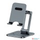 Baseus Desktop Biaxial Foldable Metal Stand (for Phones) Grey